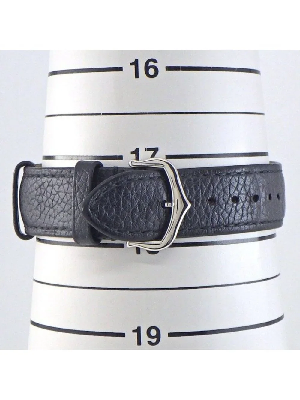 Cartier Watch Tank Must LM Silver Dial Roman Index SS Leather Quartz Analog